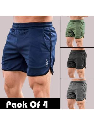 4 Pieces - Casual Men Shorts