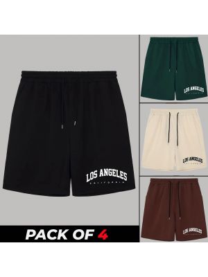 4 Pieces - LA Men's Shorts