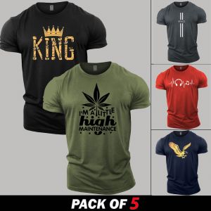 5 Pieces - AJKG Men Shirts