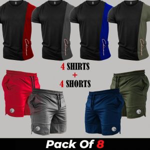 8 Pieces - TNM Deal (4 Panel Shirts + 4 Shorts)