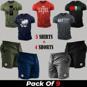 9 Pieces - BPRD Deal (5 Shirts + 4 Shorts)