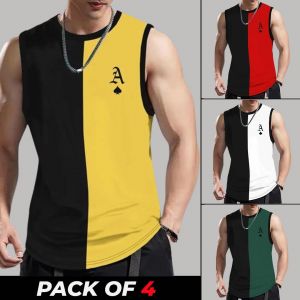 4 Pieces - Casual Tank Tops