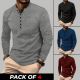 4 Pieces - Button Style Shirts