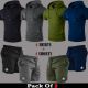 8 Pieces - QRS Deal (4 Hood Shirts + 4 Shorts)