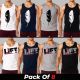 8 Pieces - Classic Style Workout Tank Tops