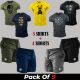 9 Pieces - UUKJ Deal (5 T-Shirts + 4 Shorts)